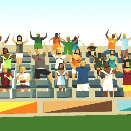Low-poly people