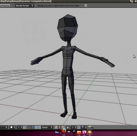 Character Modeling TEMPLATE