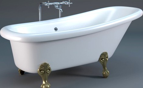 Clawfoot Bathtub