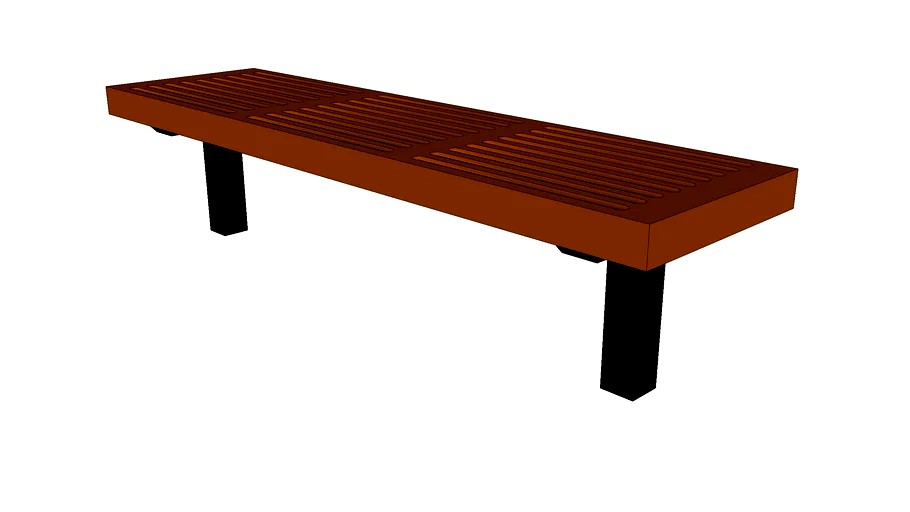 Sonoma Backless Bench