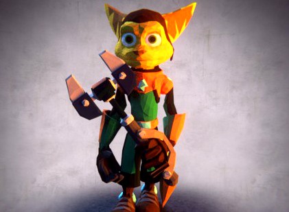 Low Poly Ratchet