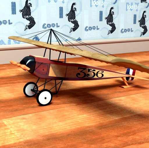 Old plane toy