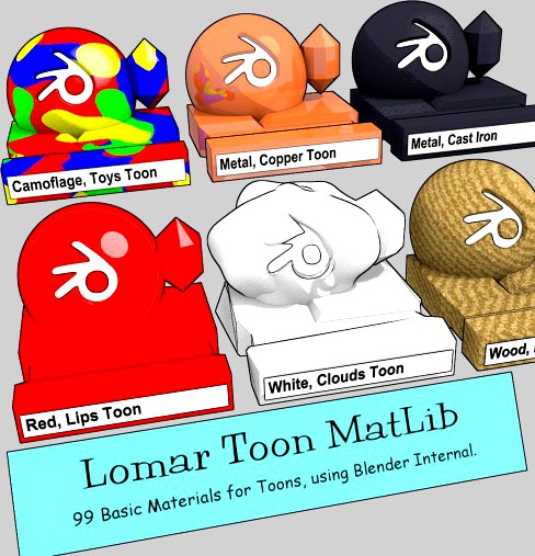 Lomar Toon MatLib