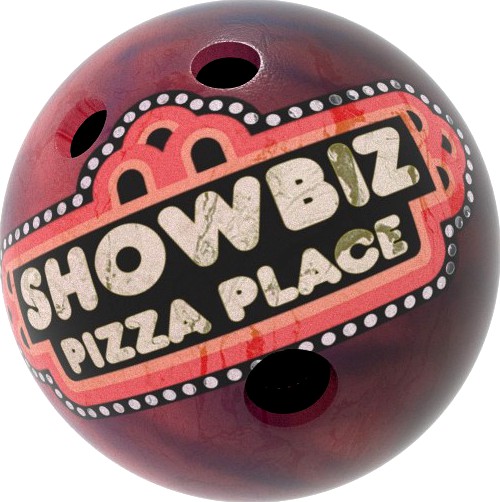 Showbiz Pizza Bowling Ball