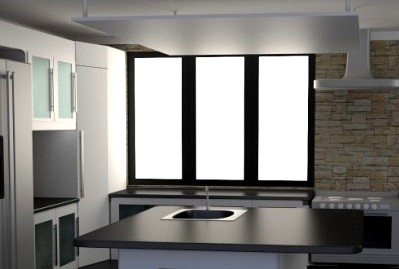 Modern Kitchen (untextured)