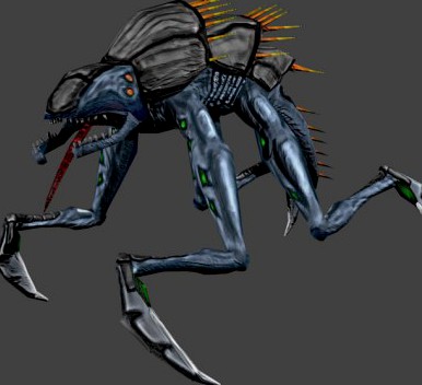 Roach, game-ready and animated