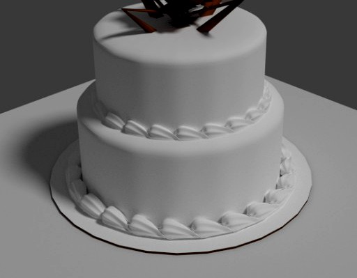 basic 2 tier cake