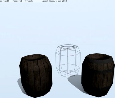 Wood Barrel