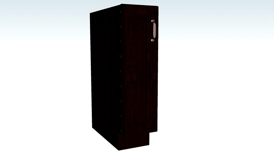 Base Single Door with Tray Divider