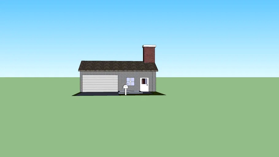 House with front yard