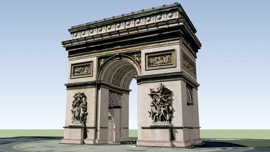 Arc de Triomphe- Paris, France