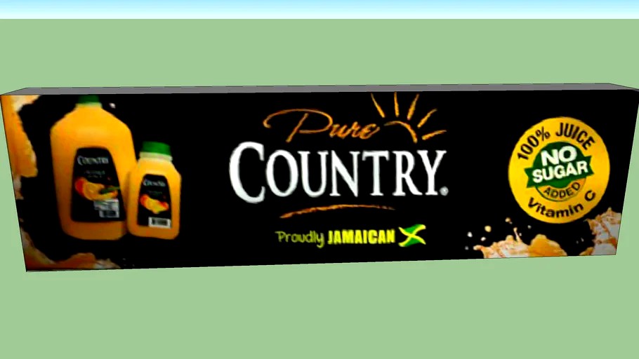 pure country sign