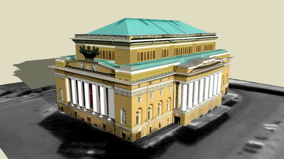 Alexandrinsky theater, Saint Petersburg