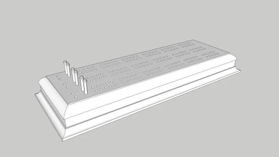 Dynamic Component Cribbage Board