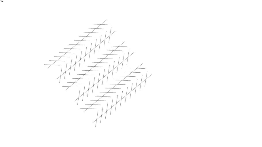Diagonal Lines Parallel?