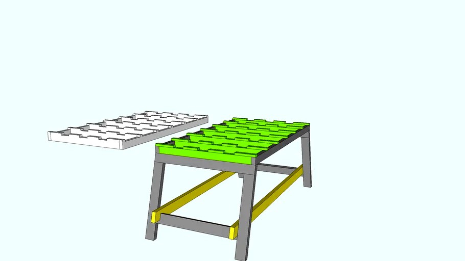 DIY Portable Worktable