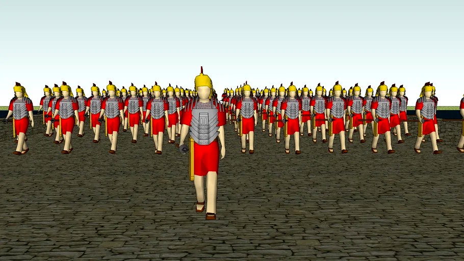 The concurring army of rome