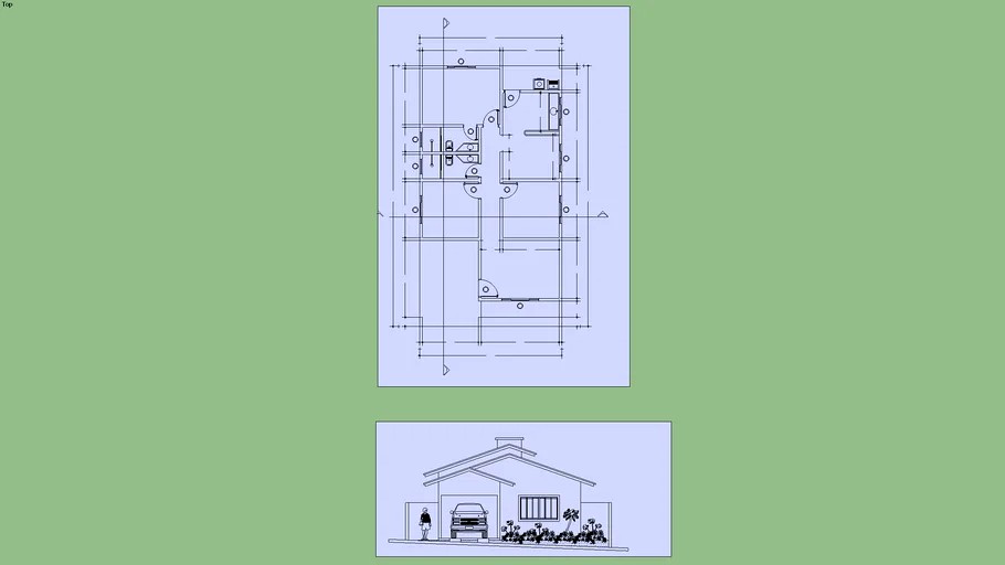 casa 100m²
