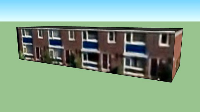 Dantestraat in Rotterdam, Nederland