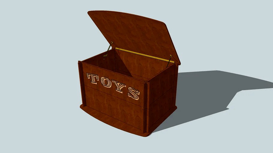 Custom wooden Toy Box