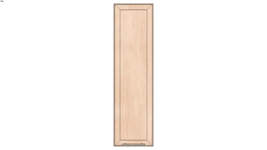 Wall Single Door 54H