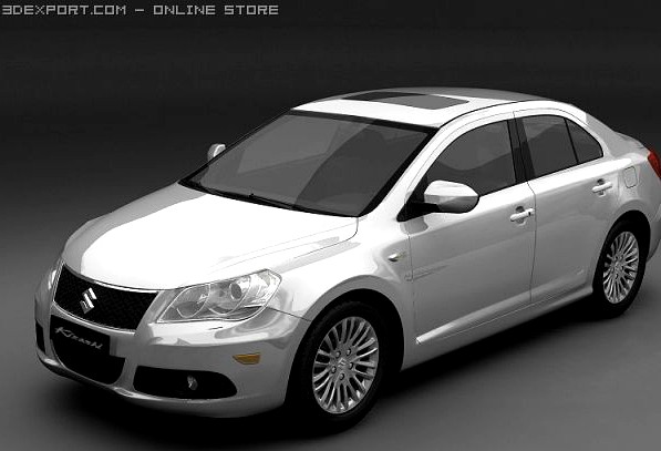 2010 Suzuki Kizashi 3D Model