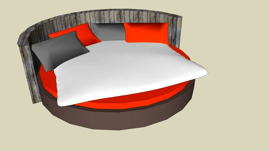 ROUND BED / ROND BED