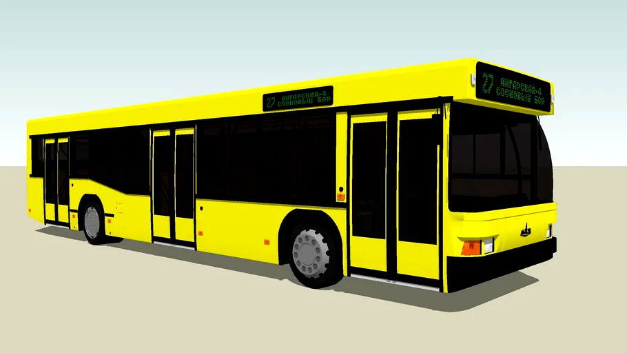 МАЗ-103 3d model