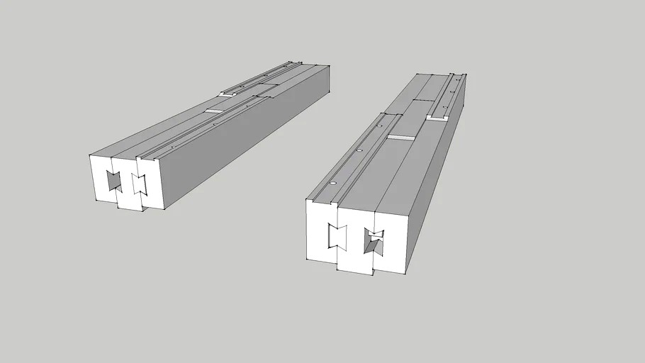 Rockler Table Extension Slides 20'