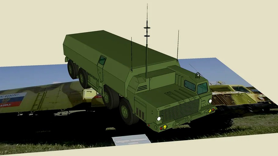 54K6E2 Command Vehicle for S-300