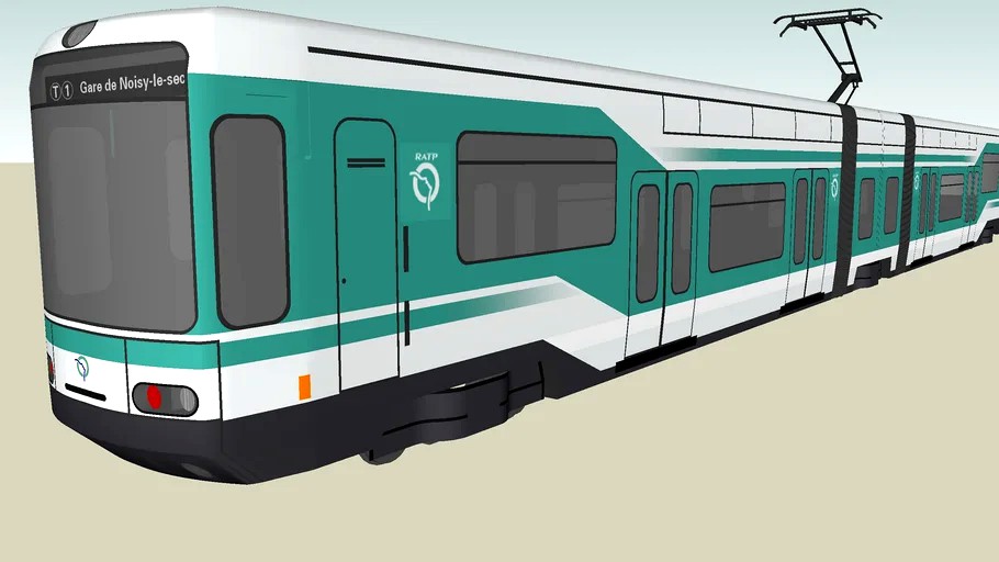 Tramway Français Standard - T1 RATP