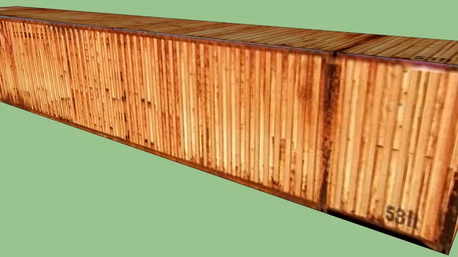 Old Cn Intermodel Container ''53''