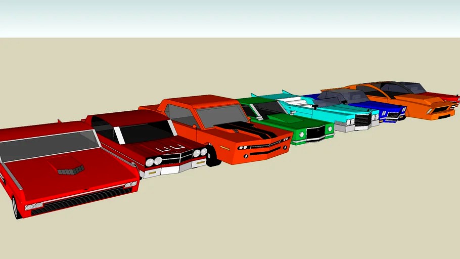 CARS 3d Model