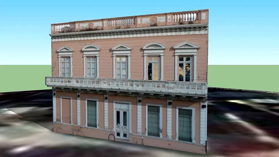 Edifico centenario en La Plata, Argentina