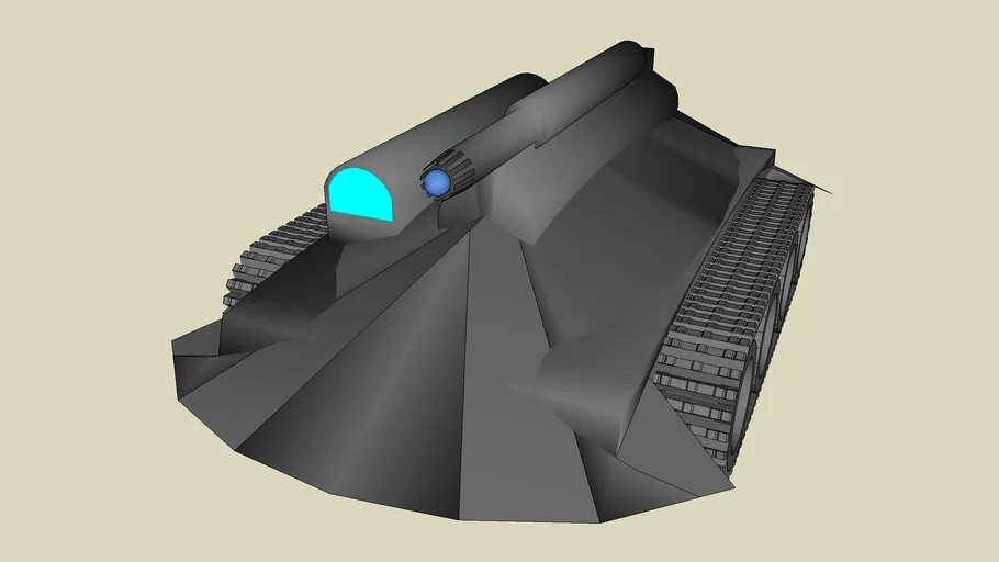 USNR ADT-1 'Cutter' Asteroid Drill Tank