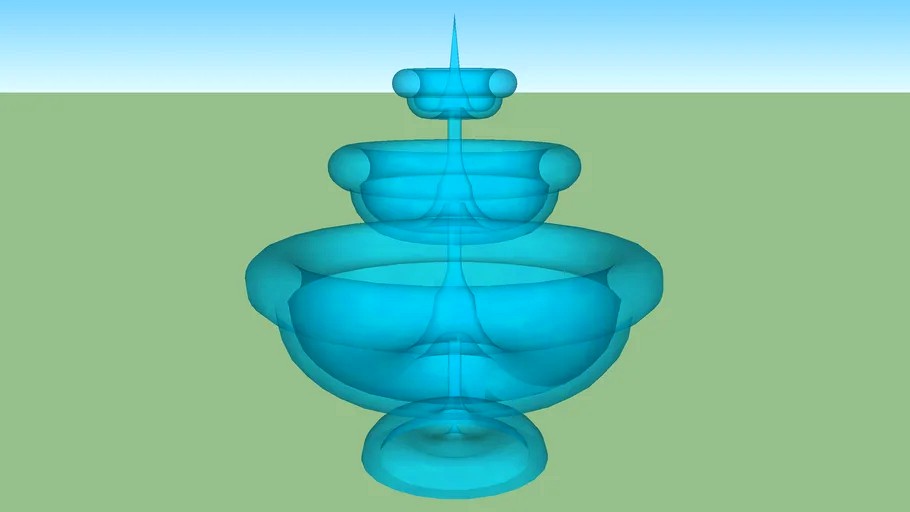 3D Vase - 11 Sketchup