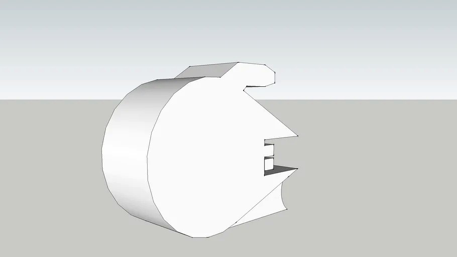 millenium falcon pc case