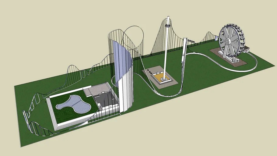 rollercoaster fun park