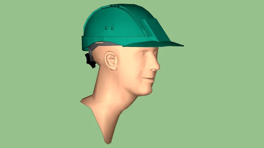 Safety First Series - Safety Hard Hat - 3M Peltor G2000 w/ Ratchet Suspension & Brow Pad - Green