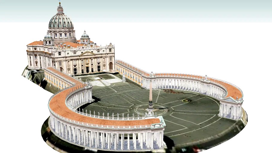 Saint Peter's Basilica and Bernini's Colonnade