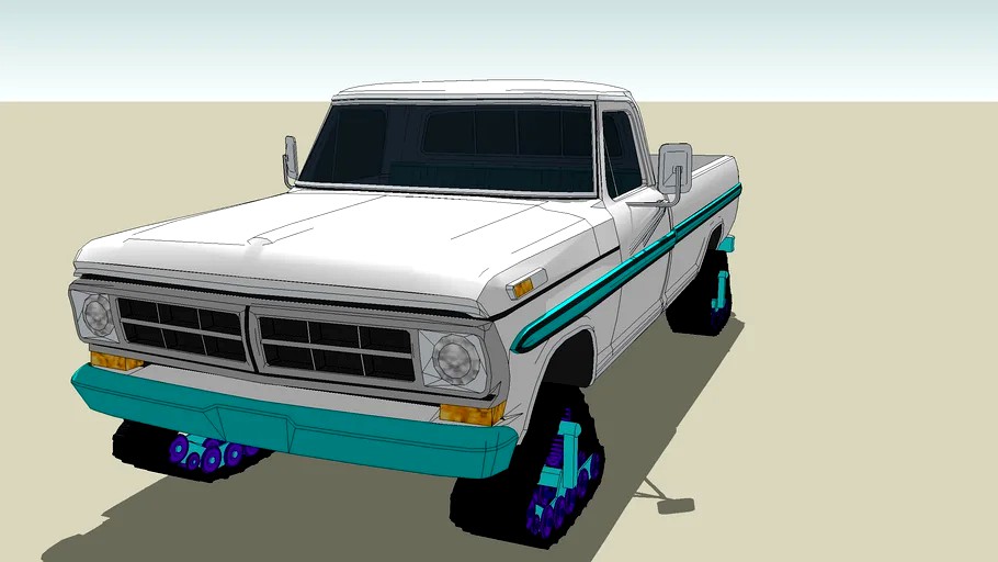 1972 ford f250 on mattracks