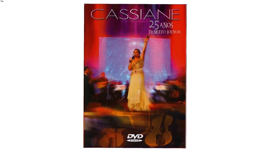 DVD Cassiane 25 Anos De Muito Louvor