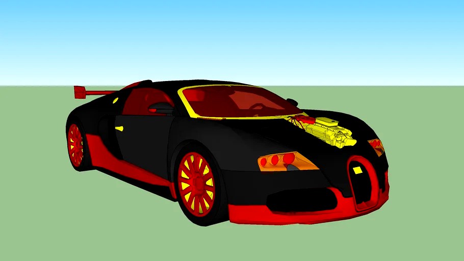 Webb Dart based on Bugatti Veyron Super Sport