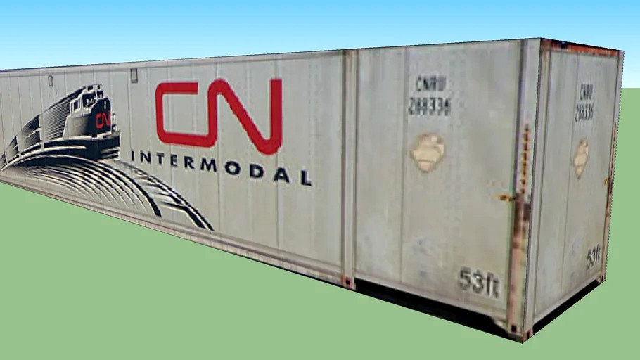 CN Intermodel Container 2 ''53''