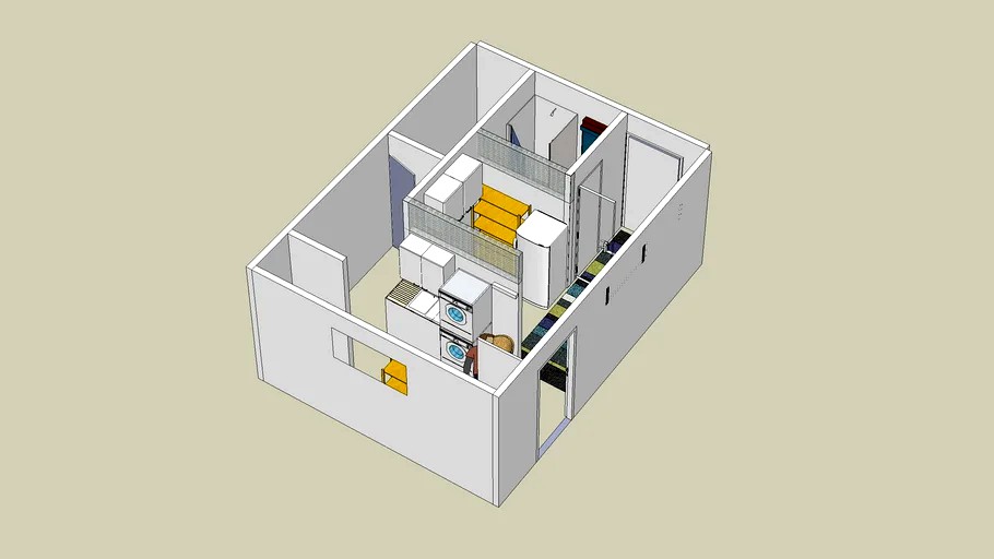 Nouvelle buanderie et salle de bain