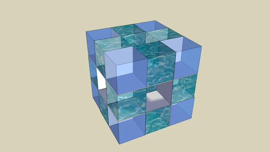 Adonai - Cubo di cubetti di cristallo