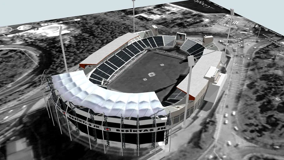 BJK İnönü Stadyumu 3d model