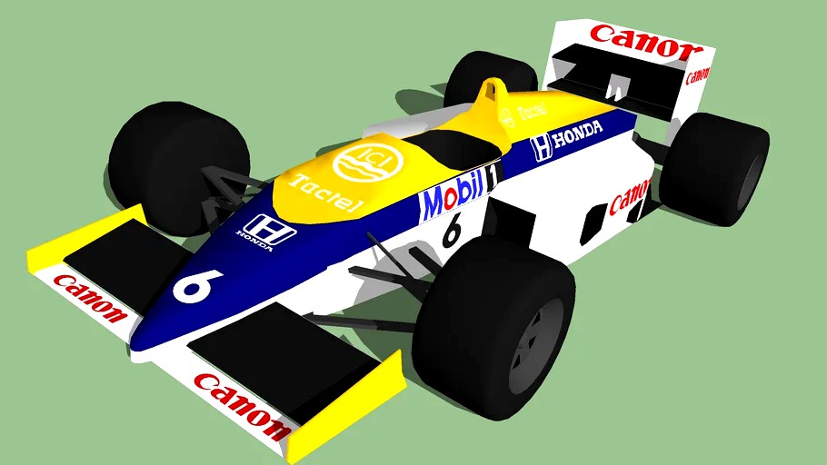 1986 Williams FW11 F1 car