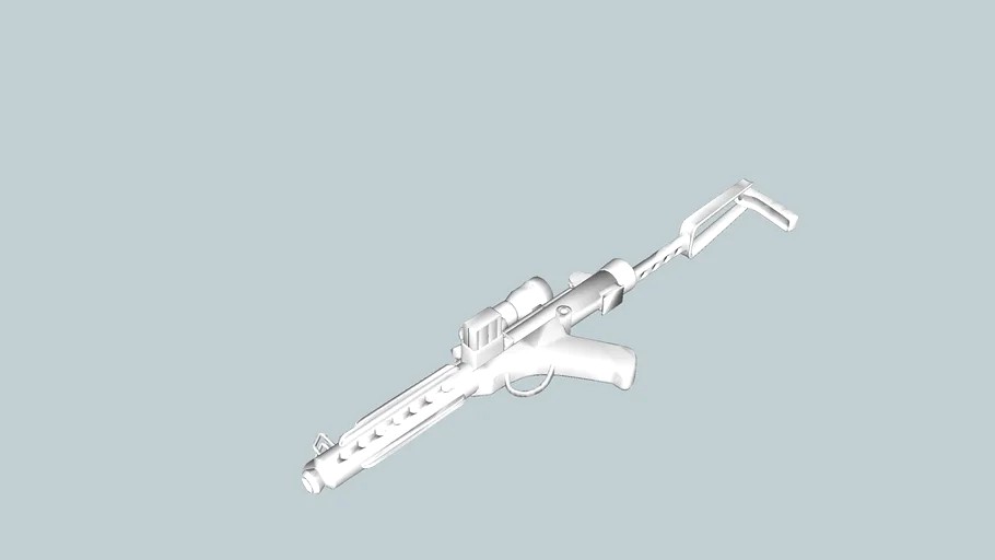 Modular High-poly E-11 Blastech rifle