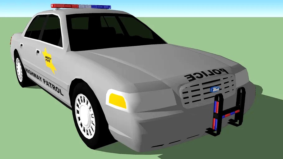 Grizzly State Highway Patrol Ford Crown Victoria
